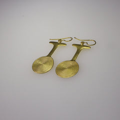 Spiral Anchor Earrings
