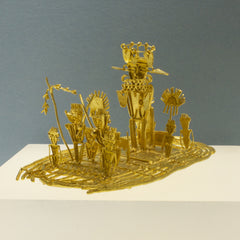 24K Gold Plated Replica: the Musica Raft