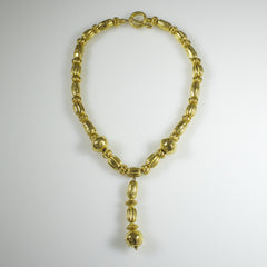 Pumpkin Beads Necklace